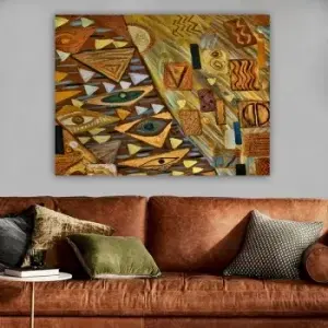 Image of 264363845_70100 Multicolor Decorative Canvas Painting