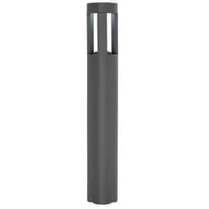 Image of Outdoor Post Bollard Light Grey Triangle IP54 Modern Garden Driveway Lamp LED