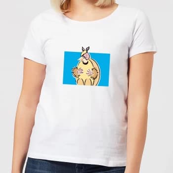 Image of Friends Happy Holidays Womens Christmas T-Shirt - White - XL