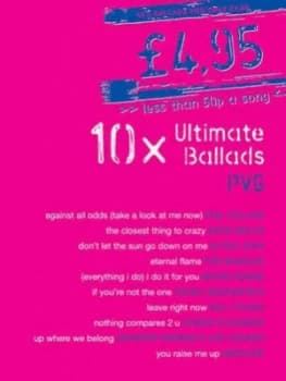 Image of Gbp4.95 - 10 Ultimate Ballads Paperback