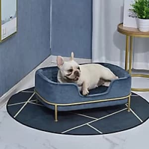Image of PawHut Pet Sofa D04-157BU 245 x 635 x 430 mm Blue