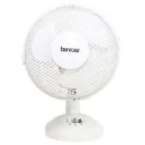 Image of ValueX 9" Tilting Oscillating Desk Fan 220-240V