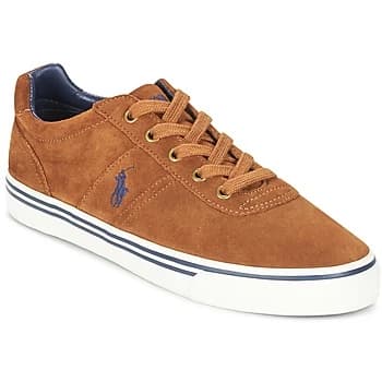 Image of Polo Ralph Lauren HANFORD mens Shoes Trainers in Brown,12,12,13,7,9,10,13