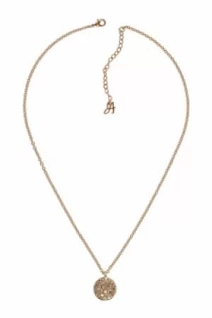 Image of Adore Jewellery Small Metallic Pave Disc Necklace JEWEL 5375479