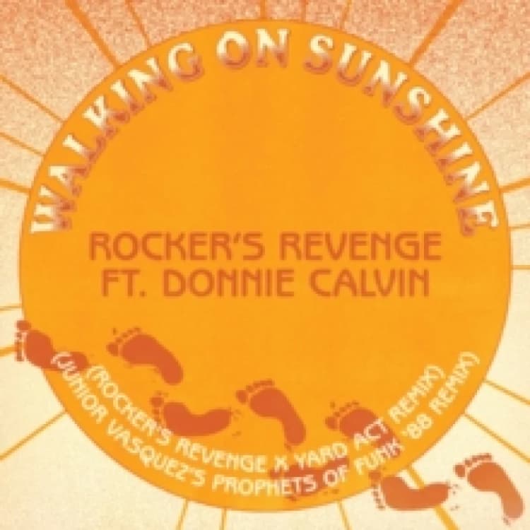 Image of Walking On Sunshine (Yard Act Remix/Junior Vasquez Remix) Vinyl