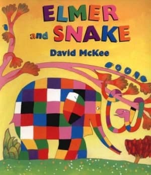 Image of Elmer and Snake by David Mckee Paperback