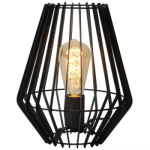 Image of Lucide REDA - Table Lamp - 1xE27 - Black