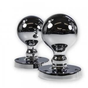 Image of LocksOnline Small Globe Ball Shaped Mortice Door Knob Set