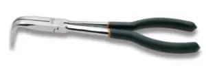 Image of Beta Tools 1009L/C Bent Extra Long Knurled Nose 90˚ Pliers 253mm 010090010