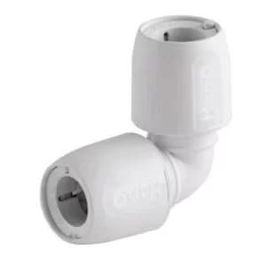Image of Hep2O Push-Fit Pipe Elbow (Dia)15mm