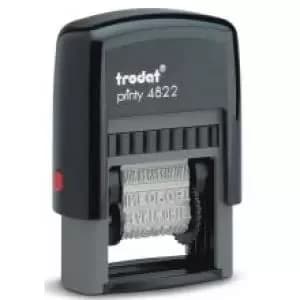 Image of Trodat EcoPrinty 4822 Multi Word Stamp Code 74046