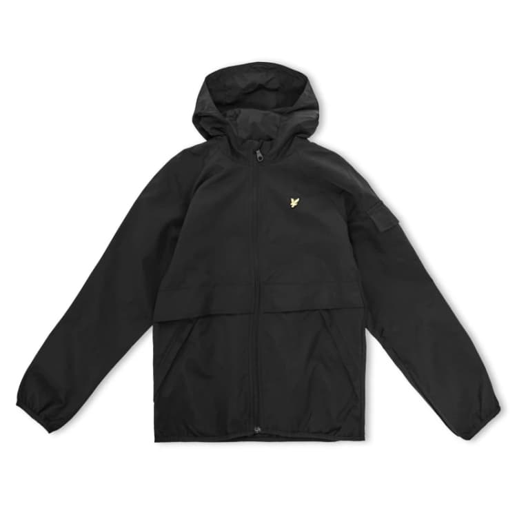 Image of Lyle and Scott Windbreaker Juniors - Black One Size