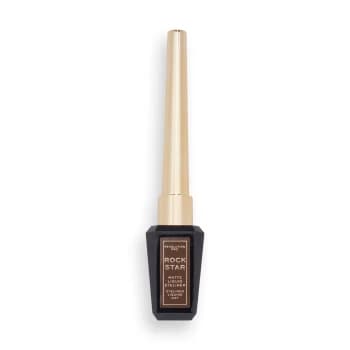 Image of Revolution Beauty Pro Rockstar Liquid Eyeliner 4ml (Various Shades) - Brown