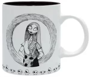 Image of The Nightmare Before Christmas Sally Cup Black white