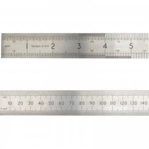 Image of Advent ASR Precision Steel Rule 6" / 150mm
