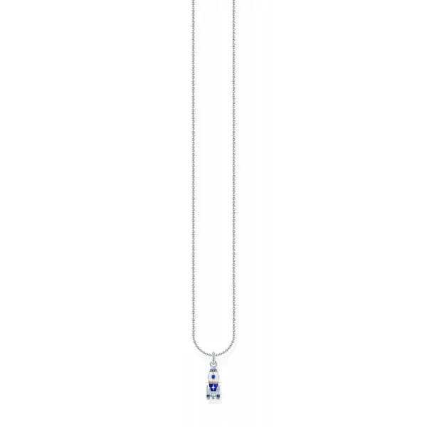 Image of Thomas Sabo Sterling Silver Basics Multicoloured Glass Stone Zirconia