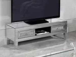 Image of Birlea Vienna Mirrored TV Unit Assembled