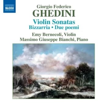 Image of Emy Bernecoli - GHEDINI:WRKS 4 VLN AND PNO CD