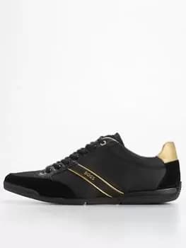 Image of BOSS Saturn Lowp Trainer - Black, Size 11, Men