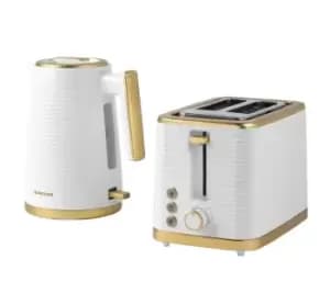 Image of Salter Jug Kettle & 2 Slice Toaster Bundle Combo-7996