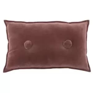 Image of Furn. Bobble Pre-filled Cushion Cotton Rose