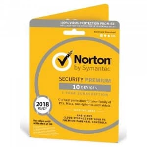 Image of Security Premium 2018 10 Devices 1 Year Antivirus