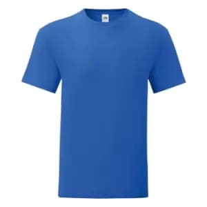 Image of Fruit Of The Loom Mens Iconic T-Shirt (3XL) (Royal Blue)