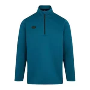 Image of Canterbury Zip Fleece Mens - Blue