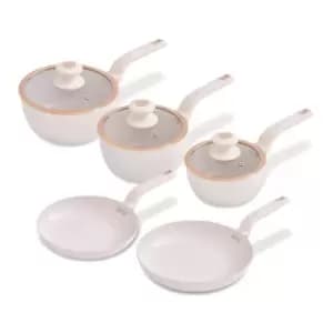 Image of Tower Pink Cavaletto 5 Piece Cookware Set