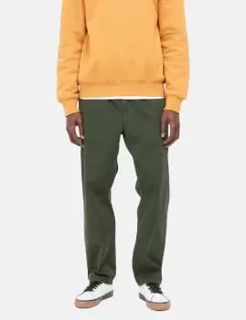 Image of Carhartt Wip Flint Pants, Boxwood-Garment Dyed, Male, Pants, I029919.0WHGD