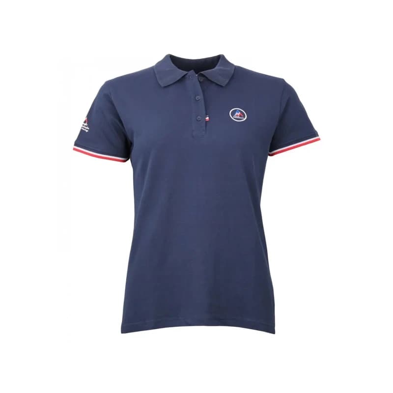 Image of Womens polo shirt Peak Mountain Abeca Bleu Female L