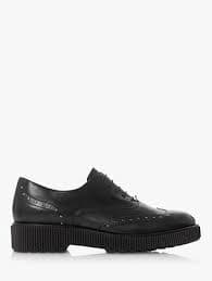 Image of Bertie Black Leather 'Filetch' Brogues - 3