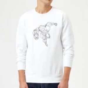 Image of Nintendo Super Metroid Samus Sweatshirt - White - L
