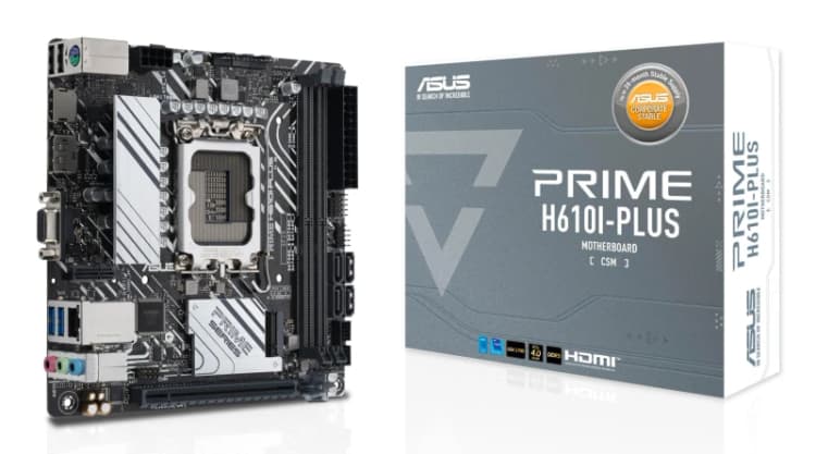 Image of PRIME H610I-PLUS-CSM 90MB1GB0-M0EAYC