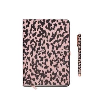 Image of Biba Biba Notebook Pen Pad - Leopard Print
