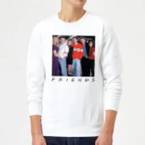 Image of Friends Cast Pose Sweatshirt - White