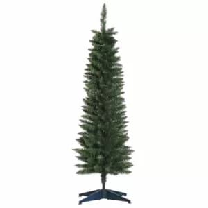 Image of Slim Green Artificial Christmas Tree 150cm