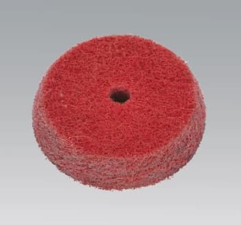 Image of Sealey BG1010NPW50 Nylon Polishing Wheel Ø50 x 13mm 6mm Bore
