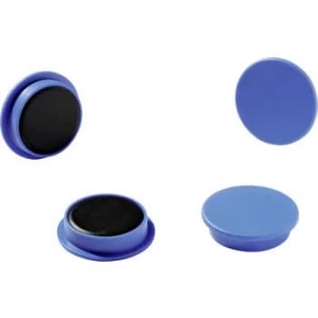 Image of Durable Magnet 475306 (Ø) 32mm Round Blue 1 Set 475306