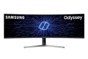 Image of Samsung 49" C49RG90 Dual QHD Ultra Wide Curved QLED Gaming Monitor