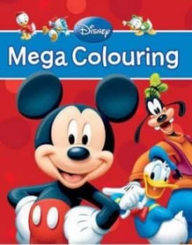 Image of Disney Mickey Mouse and Co Mega Colouring Book Paperback