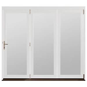 Image of Jeld-Wen Bedgebury Finished Solid Hardwood Patio Bifold Door Set White - 2094 x 1794 mm