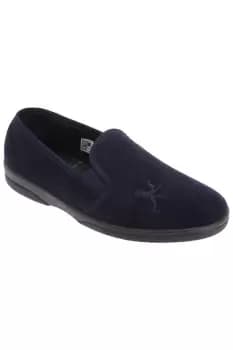 Image of Frazer Lion Motif Twin Gusset Slippers