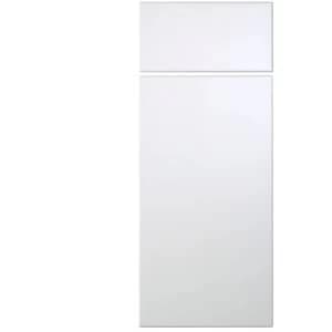 Image of Cooke Lewis Raffello High Gloss White Drawerline door drawer front W300mm Pack of 1