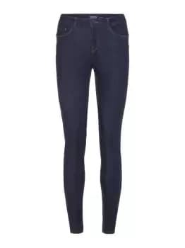 Image of VERO MODA Vmseven Normal Waist Slim Fit Jeans Women Blue