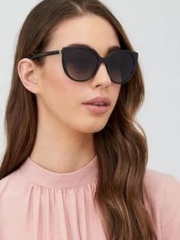 Image of Dolce & Gabbana D&g Cat Eye Sunglasses, Black, Women