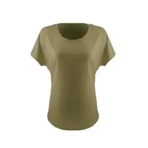 Image of Next Level Womens/Ladies Ideal Dolman T-Shirt (L) (Red)