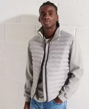 Image of Superdry Mountain Hybrid Bomber Jacket