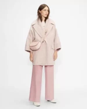 Image of Straight Wide Leg Corduroy Trouser