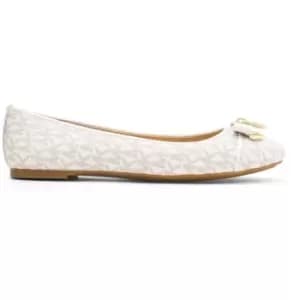 Image of Michael Kors Alice Signature Ballet Pump - Beige